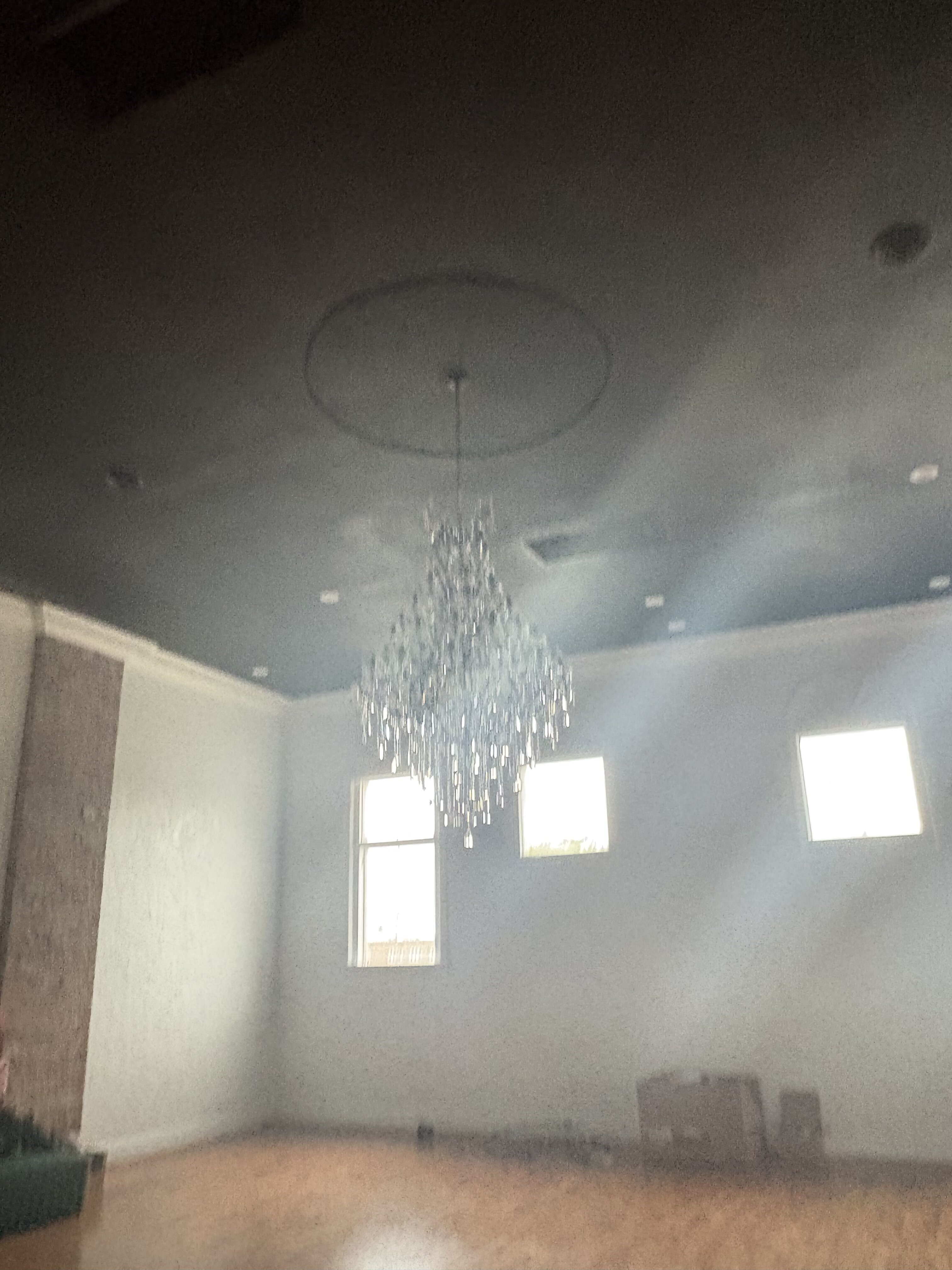 Modern Chandelier Setup