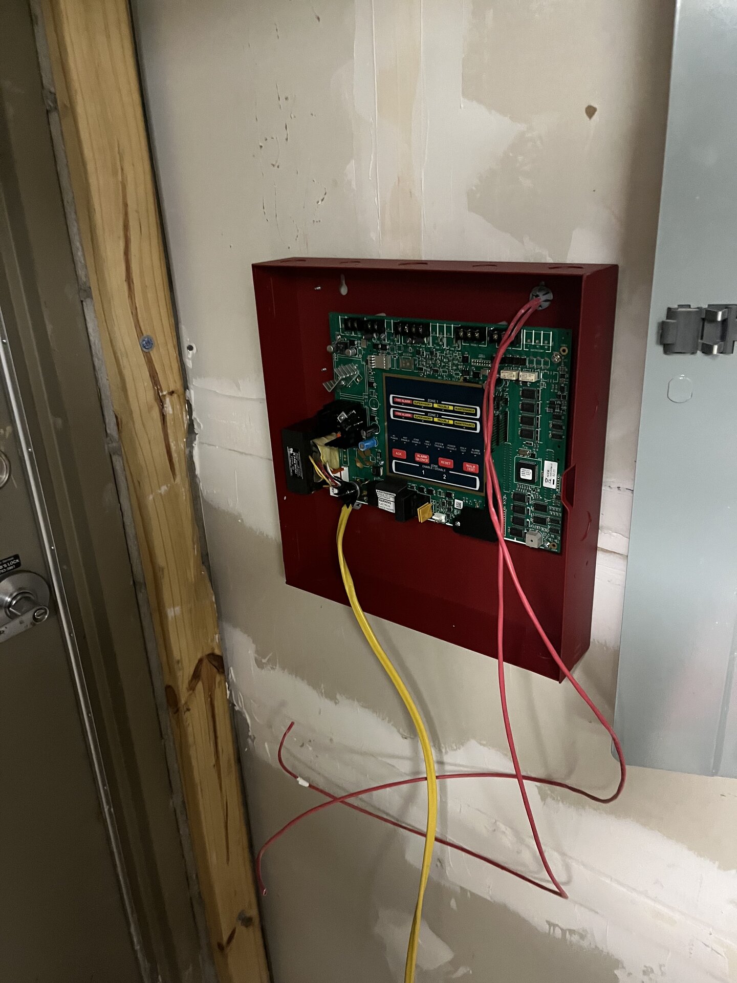Fire Alarm Panel Installation