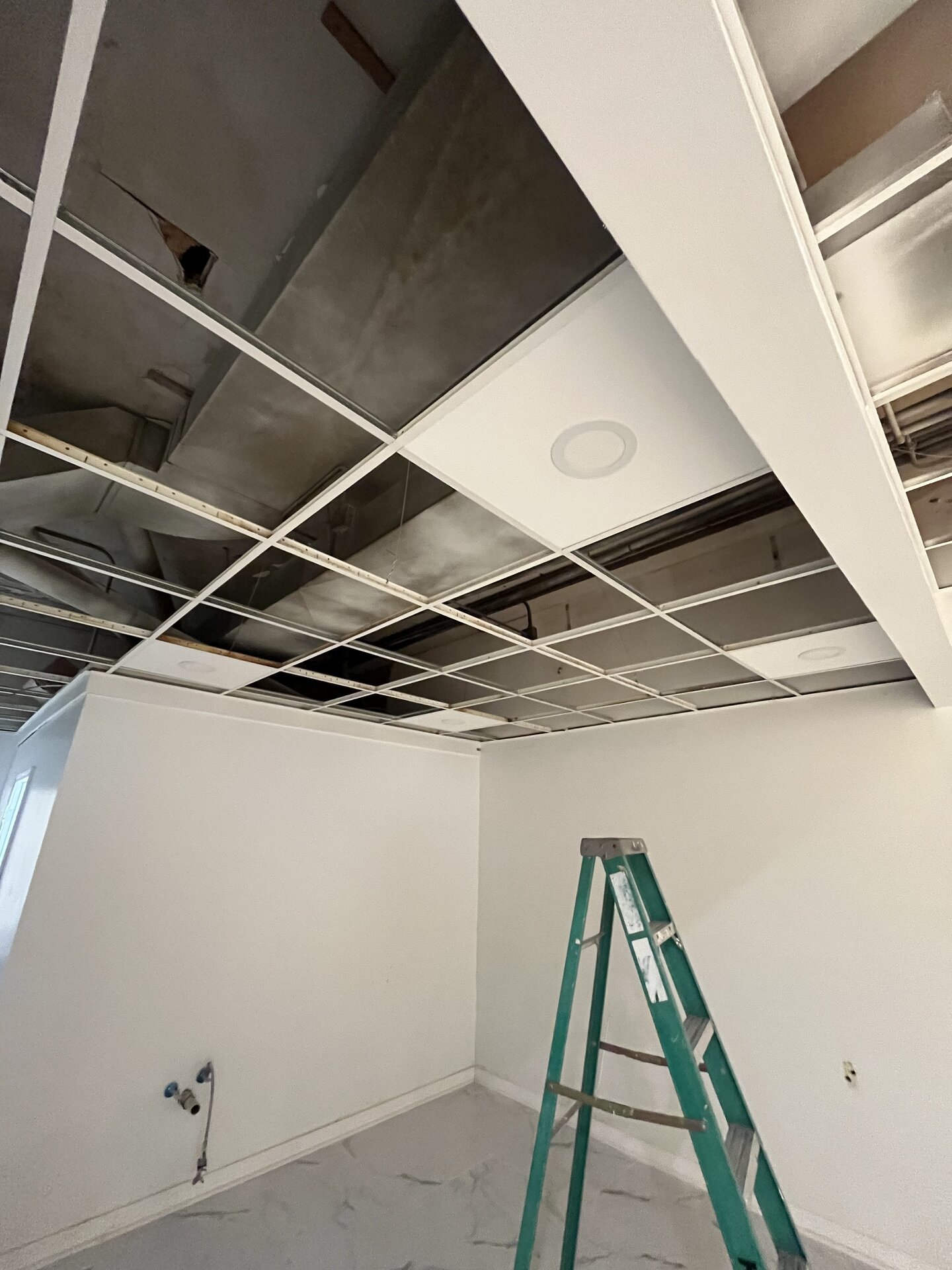 Ceiling Electrical Work